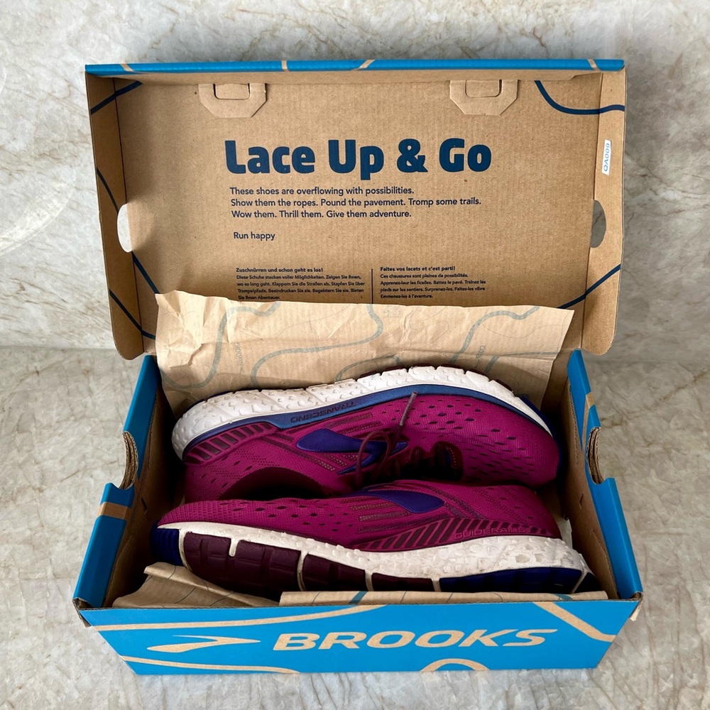 Brooks Women's Transcend 6 Athletic Running Shoes Sneakers Size 9 Color 531 - Picture 3 of 9